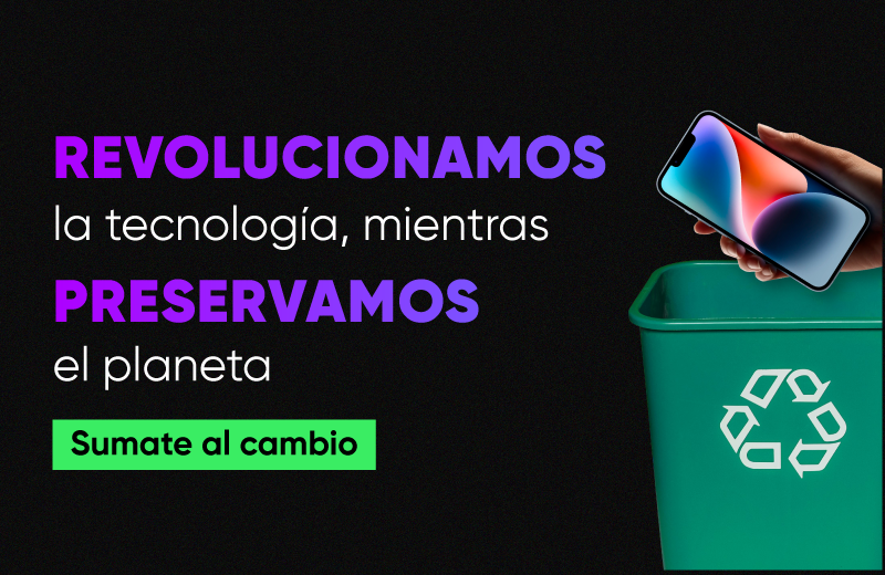 🌍 ¿Por qué un iPhone reacondicionado cuida el medio ambiente?